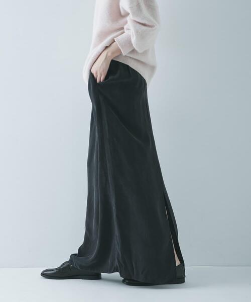 キュプラギャザーIラインスカート（スカート）｜URBAN RESEARCH