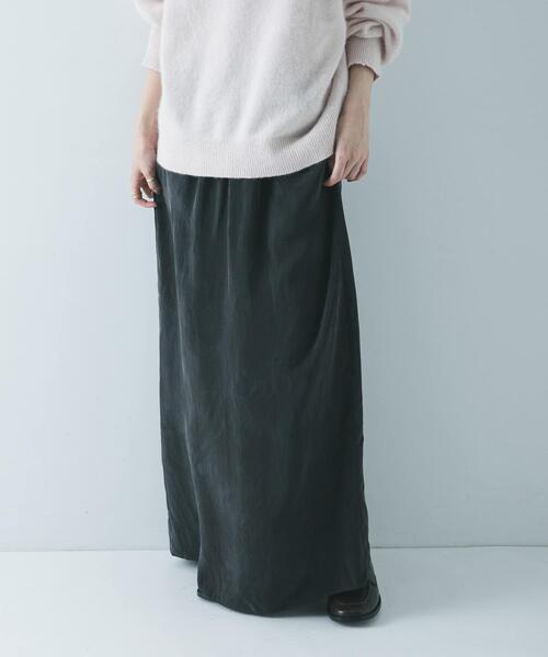 studiolab404 キュプラ100% スカート studiolab404 キュプラ100% スカート