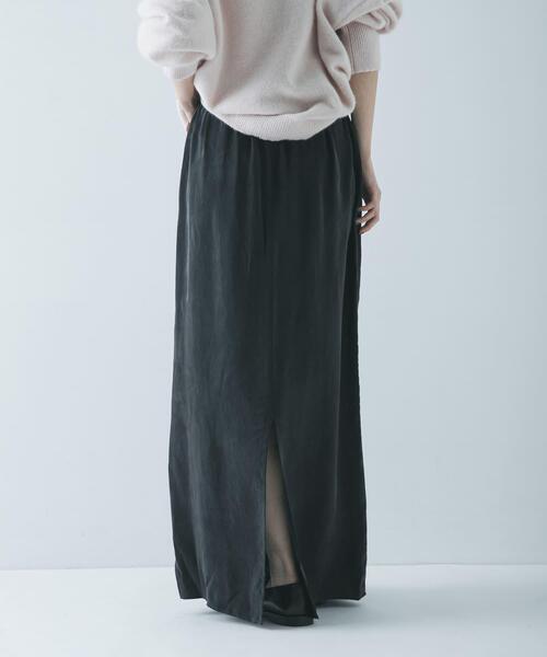 リピ割】かぐれ 『2サイズ展開』キュプラスカート アーバンリサーチ