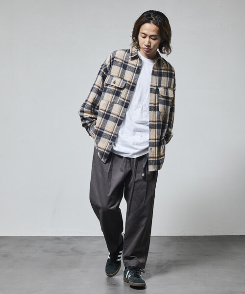 FREAK'S STORE（フリークスストア）の「セミワイドシルエット ジャストレングス クライミングパンツ 【限定展開】（チノパンツ・メンズ・チャコールグレー/ベージュ/ブラック/オリーブ・SMALL/MEDIUM/LARGE）」の16枚目の写真