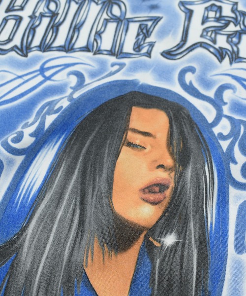 VINTAGE(ヴィンテージ)の「【USED】“Billie Eilish” バンド Tシャツ(Tシャツ/カットソー・メンズ・ホワイト・MEDIUM)」の4枚目の写真
