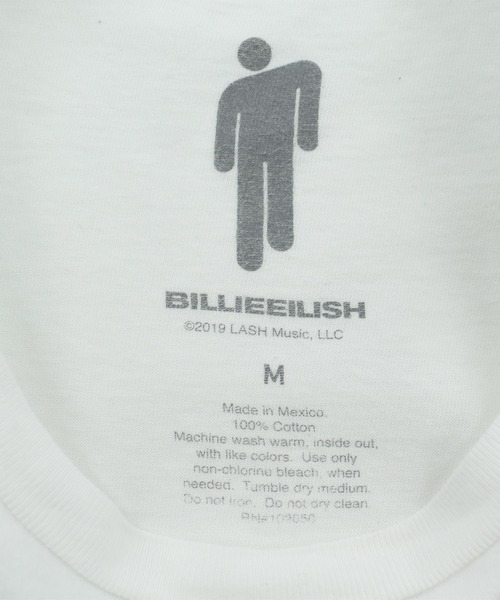 VINTAGE(ヴィンテージ)の「【USED】“Billie Eilish” バンド Tシャツ(Tシャツ/カットソー・メンズ・ホワイト・MEDIUM)」の3枚目の写真