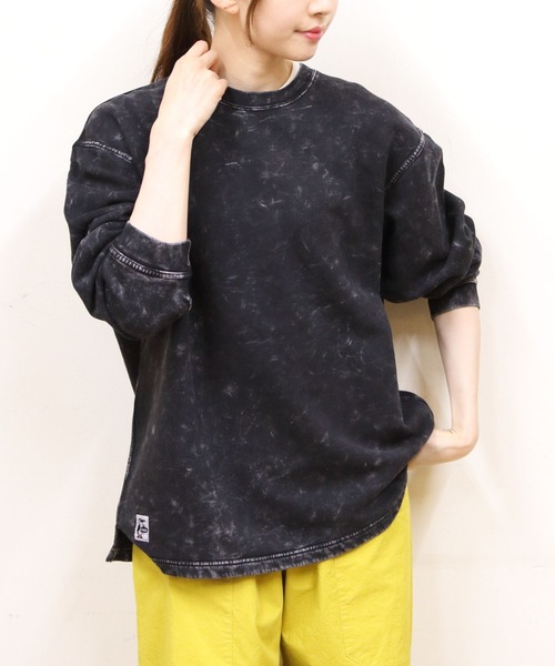 CHUMS（チャムス）の「CHUMS/チャムス　キャニオンランズクルートップ　Canyonlands Crew Top（スウェット・メンズ・レッド/グリーン/ブラック・M/L）」の2枚目の写真