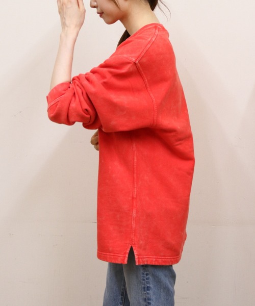 CHUMS（チャムス）の「CHUMS/チャムス　キャニオンランズクルートップ　Canyonlands Crew Top（スウェット・メンズ・レッド/グリーン/ブラック・M/L）」の11枚目の写真