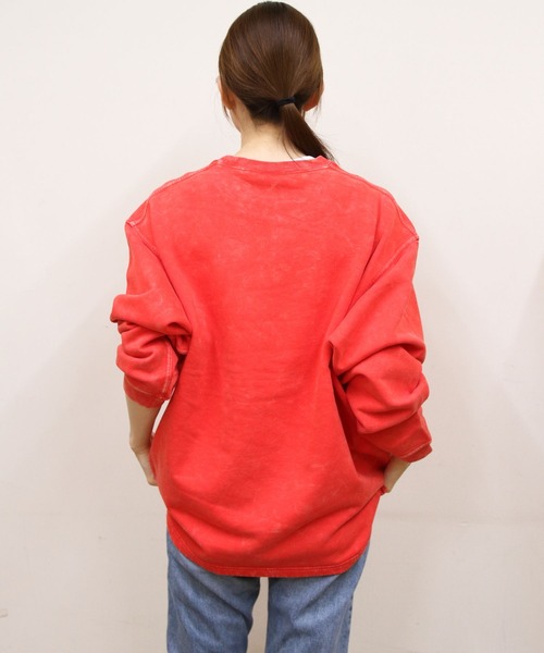 CHUMS（チャムス）の「CHUMS/チャムス　キャニオンランズクルートップ　Canyonlands Crew Top（スウェット・メンズ・レッド/グリーン/ブラック・M/L）」の12枚目の写真