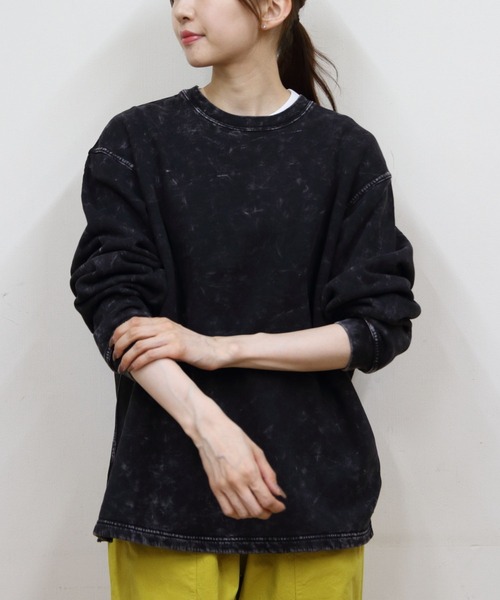 CHUMS（チャムス）の「CHUMS/チャムス　キャニオンランズクルートップ　Canyonlands Crew Top（スウェット・メンズ・レッド/グリーン/ブラック・M/L）」の4枚目の写真