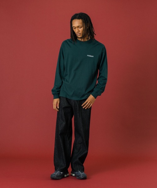 XLARGE（エクストララージ）の「PANELED DENIM PANTS（デニムパンツ・メンズ・インディゴブルー/グレー/ブラック・36inch/30inch/32inch/34inch）」の18枚目の写真