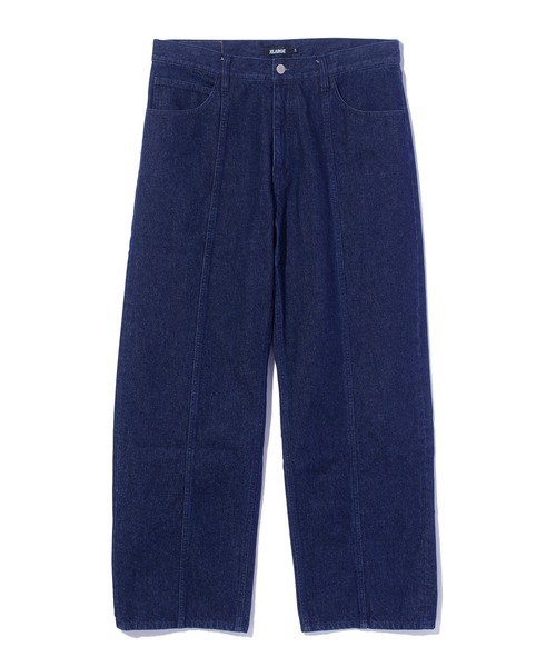 XLARGE（エクストララージ）の「PANELED DENIM PANTS（デニムパンツ・メンズ・インディゴブルー/グレー/ブラック・36inch/30inch/32inch/34inch）」の20枚目の写真