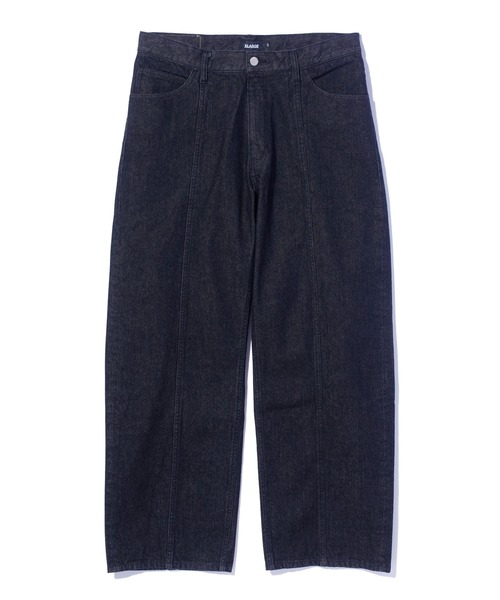 XLARGE（エクストララージ）の「PANELED DENIM PANTS（デニムパンツ・メンズ・インディゴブルー/グレー/ブラック・36inch/30inch/32inch/34inch）」の22枚目の写真