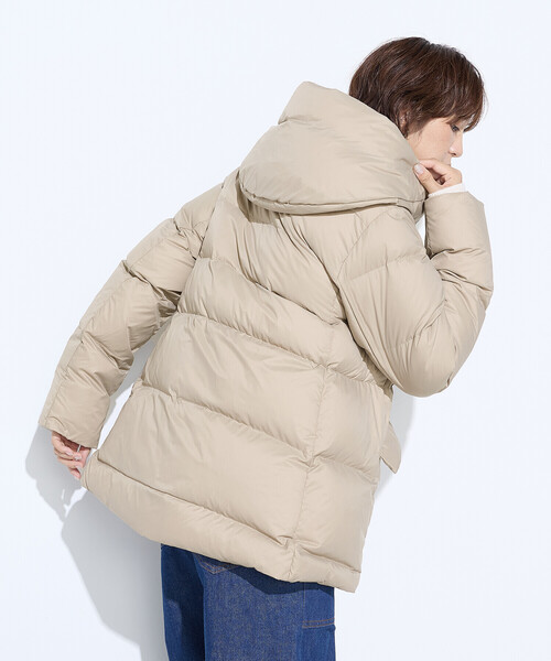 セール】【WEB限定：13号】ナイロンタフタ ダウンコート（ダウン