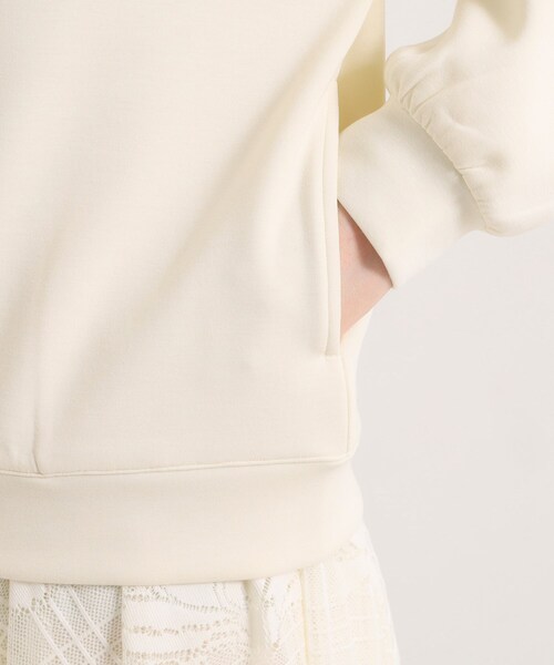 ITS'DEMO（イッツデモ）の「【洗濯機OK】ダンボールパーカ（パーカー・レディース・アイボリー/ブラック/ブラウン系その他・00）」の12枚目の写真