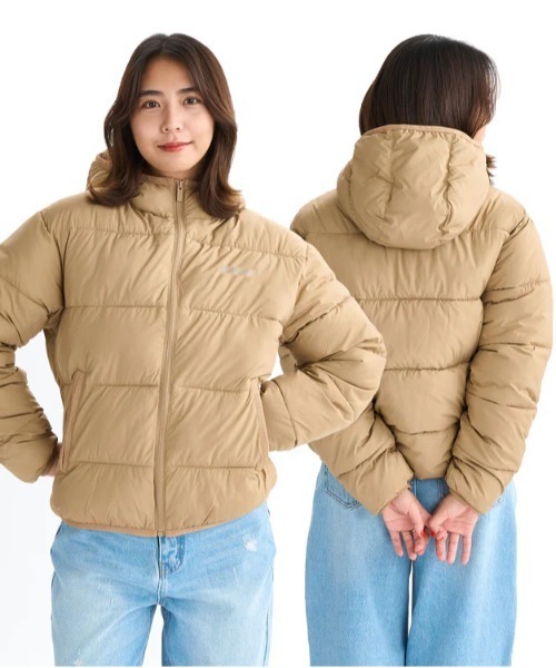 ROXY(ロキシー)の「MY BREAK /ロキシーエコダウン撥水ジャケット(ダウンジャケット/コート・レディース・ブラック/ナチュラル/ブルー/ベージュ・MEDIUM/LARGE)」の1枚目の写真