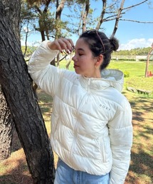 ROXY（ロキシー）の「MY BREAK /ロキシーエコダウン撥水ジャケット（ダウンジャケット/コート）」