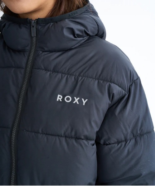 ROXY(ロキシー)の「MY BREAK /ロキシーエコダウン撥水ジャケット(ダウンジャケット/コート・レディース・ブラック/ナチュラル/ブルー/ベージュ・MEDIUM/LARGE)」の9枚目の写真