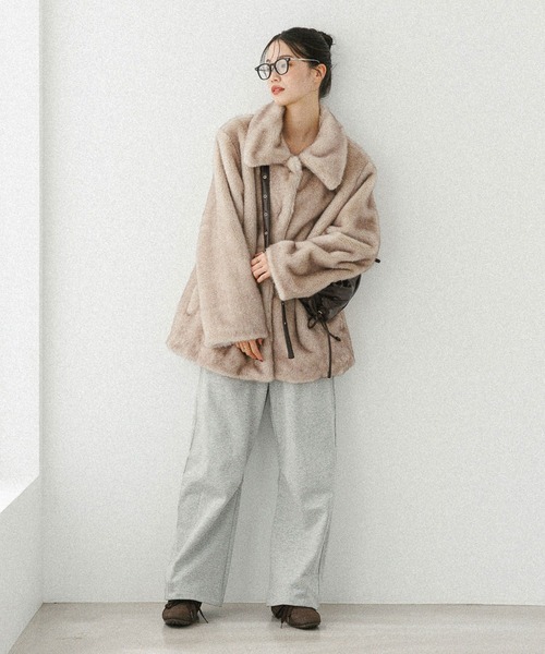 Heather（ヘザー）の「WリボンデザインBAG　603616（ショルダーバッグ・レディース・ブラック系その他/ブラック/ブラウン・ONE SIZE）」の6枚目の写真