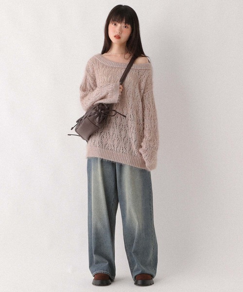 Heather（ヘザー）の「WリボンデザインBAG　603616（ショルダーバッグ・レディース・ブラック系その他/ブラック/ブラウン・ONE SIZE）」の9枚目の写真