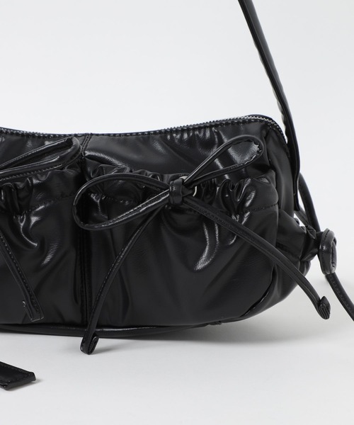 Heather（ヘザー）の「WリボンデザインBAG　603616（ショルダーバッグ・レディース・ブラック系その他/ブラック/ブラウン・ONE SIZE）」の16枚目の写真