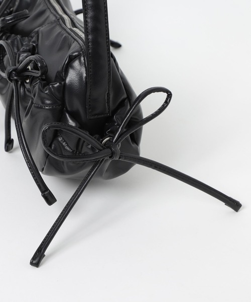 Heather（ヘザー）の「WリボンデザインBAG　603616（ショルダーバッグ・レディース・ブラック系その他/ブラック/ブラウン・ONE SIZE）」の17枚目の写真