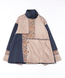チャイハネ | 【チャイハネ】異素材パッチワークMEN'Sアウター(その他アウター)
