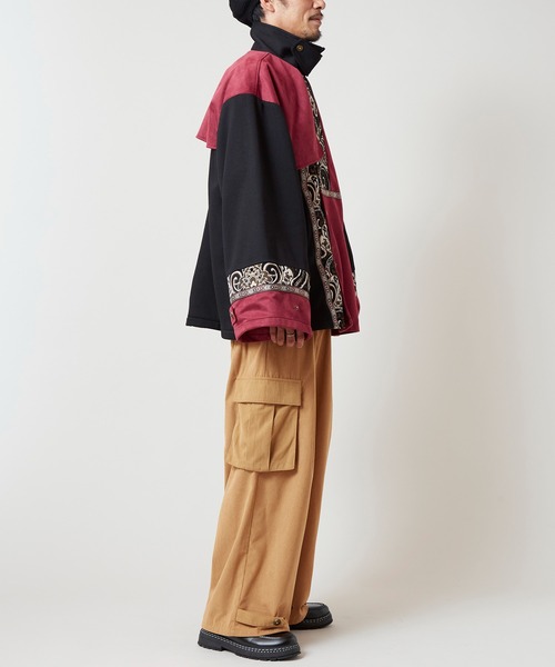 チャイハネ（チャイハネ）の「【チャイハネ】異素材パッチワークMEN'Sアウター（その他アウター・メンズ・ネイビー/ブラック・FREE）」の9枚目の写真