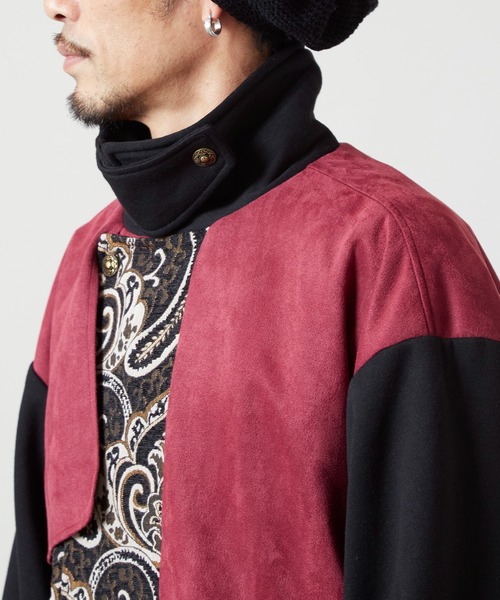 チャイハネ（チャイハネ）の「【チャイハネ】異素材パッチワークMEN'Sアウター（その他アウター・メンズ・ネイビー/ブラック・FREE）」の14枚目の写真