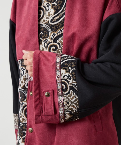 チャイハネ（チャイハネ）の「【チャイハネ】異素材パッチワークMEN'Sアウター（その他アウター・メンズ・ネイビー/ブラック・FREE）」の18枚目の写真