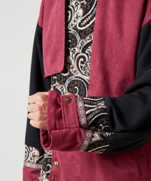 チャイハネ（チャイハネ）の「【チャイハネ】異素材パッチワークMEN'Sアウター（その他アウター・メンズ・ネイビー/ブラック・FREE）」の19枚目の写真