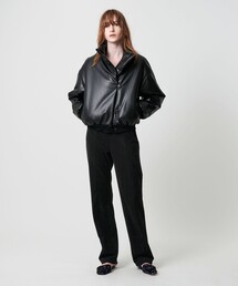 ATTISESSION（アティセッション）の「＜ATTISESSION＞スエードライク ストレート パンツ（その他パンツ・レディース）」