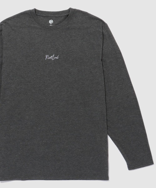 Mac-House（マックハウス）の「T-GRAPHICS ワンポイント刺繍長袖Ｔシャツ（Tシャツ/カットソー・メンズ・ベージュ/ネイビー/ホワイト/グレー/杢グレー・XL/L/M/S）」の3枚目の写真