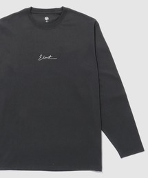 【T-GRAPHICS / ティーグラフィックス】ワンポイント刺繍長袖Tシャツ