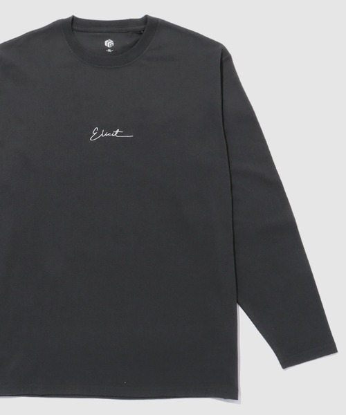 Mac-House（マックハウス）の「T-GRAPHICS ワンポイント刺繍長袖Ｔシャツ（Tシャツ/カットソー・メンズ・ベージュ/ネイビー/ホワイト/グレー/杢グレー・XL/L/M/S）」の2枚目の写真