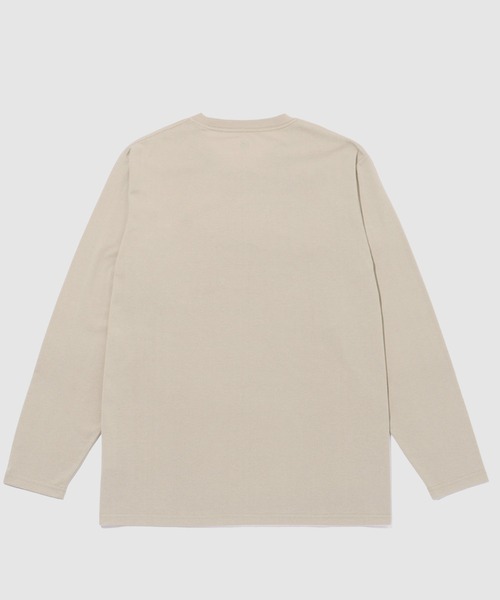 Mac-House（マックハウス）の「T-GRAPHICS ワンポイント刺繍長袖Ｔシャツ（Tシャツ/カットソー・メンズ・ベージュ/ネイビー/ホワイト/グレー/杢グレー・XL/L/M/S）」の6枚目の写真