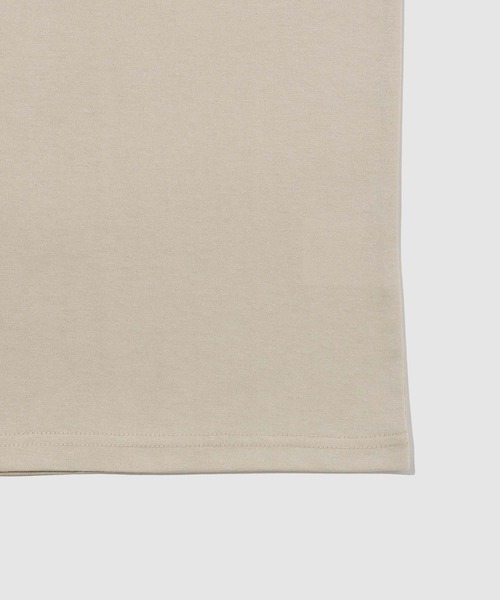 Mac-House（マックハウス）の「T-GRAPHICS ワンポイント刺繍長袖Ｔシャツ（Tシャツ/カットソー・メンズ・ベージュ/ネイビー/ホワイト/グレー/杢グレー・XL/L/M/S）」の9枚目の写真