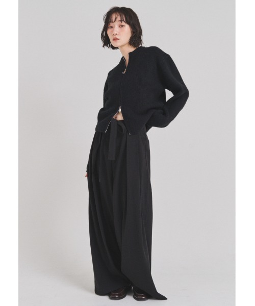 FMiBL(ファミル)の「ウールワイドパンツ(その他パンツ・レディース・ブラック/グレー/ベージュ・SMALL/MEDIUM)」の18枚目の写真