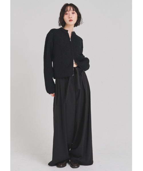 FMiBL(ファミル)の「ウールワイドパンツ(その他パンツ・レディース・ブラック/グレー/ベージュ・SMALL/MEDIUM)」の19枚目の写真