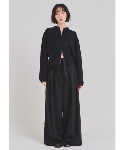 FMiBL(ファミル)の「ウールワイドパンツ(その他パンツ・レディース・ブラック/グレー/ベージュ・SMALL/MEDIUM)」の20枚目の写真