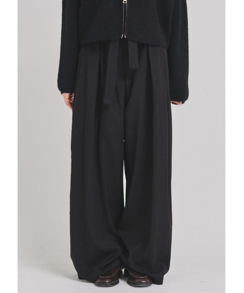 FMiBL(ファミル)の「ウールワイドパンツ(その他パンツ・レディース・ブラック/グレー/ベージュ・SMALL/MEDIUM)」の22枚目の写真