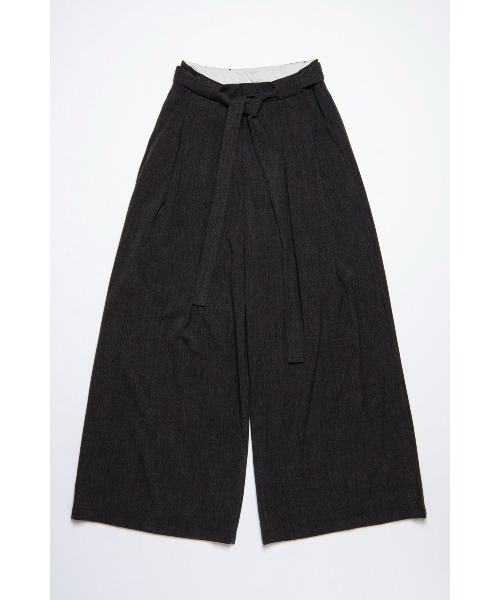 FMiBL(ファミル)の「ウールワイドパンツ(その他パンツ・レディース・ブラック/グレー/ベージュ・SMALL/MEDIUM)」の6枚目の写真