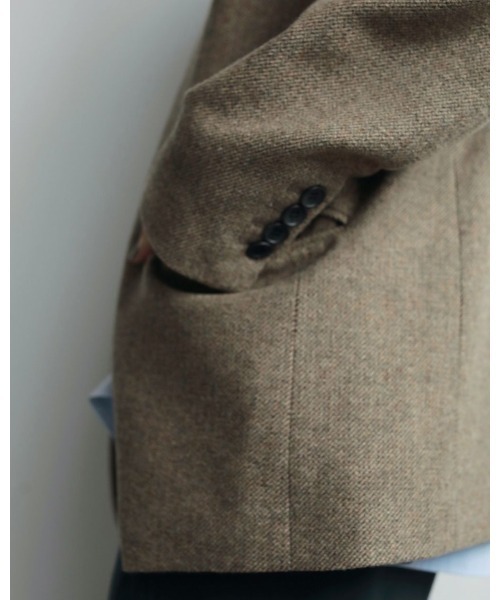 anuke Herringbone Wool Jacket 62520107（その他アウター）｜anuke