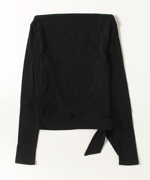 .KOM(ドットコム)の「『.KOM/ドットケーオーエム』ラインストーン長袖Tシャツ【GC】(Tシャツ/カットソー・レディース・ブラック/ホワイト・FREE)」の11枚目の写真