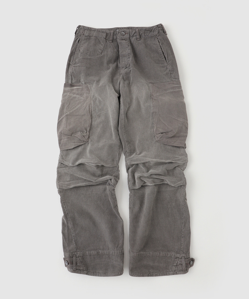 SAN SAN GEAR(サンサンギア)の「SAN SAN GEAR / サンサンギア WASHED CORDUROY PANTS(その他パンツ・メンズ・ベージュ/グリーン・1/2)」の2枚目の写真