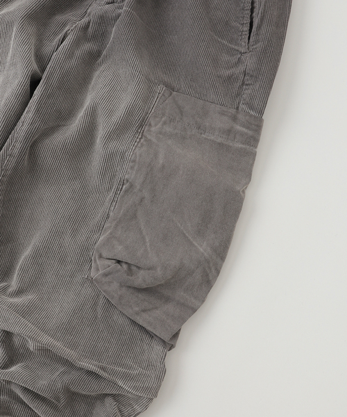 SAN SAN GEAR(サンサンギア)の「SAN SAN GEAR / サンサンギア WASHED CORDUROY PANTS(その他パンツ・メンズ・ベージュ/グリーン・1/2)」の8枚目の写真