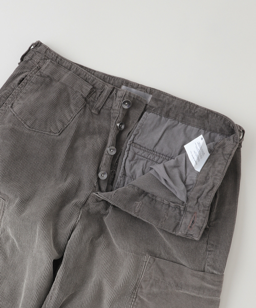 SAN SAN GEAR(サンサンギア)の「SAN SAN GEAR / サンサンギア WASHED CORDUROY PANTS(その他パンツ・メンズ・ベージュ/グリーン・1/2)」の10枚目の写真