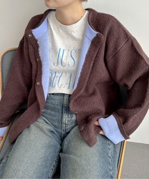 PILIT | 配色ニットカーディガン(カーディガン/ボレロ)