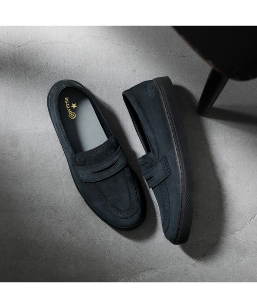 CONVERSE ALL STAR(コンバースオールスター)の「ALL STAR COUPE BG LOAFER / オールスター クップ BG ローファー(ローファー・メンズ・ブラック・4/4.5/5/5.5/6/6.5/7/7.5/8/8.5/9/9.5/10.5/11.5)」の1枚目の写真