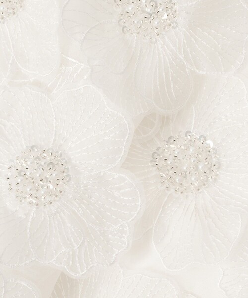 LOULOU WILLOUGHBY（ルルウィルビー）の「【LOULOU WILLOUGHBY】オーガンフラワータイトスカート（スカート・レディース・ホワイト/ブラック・2/1）」の15枚目の写真