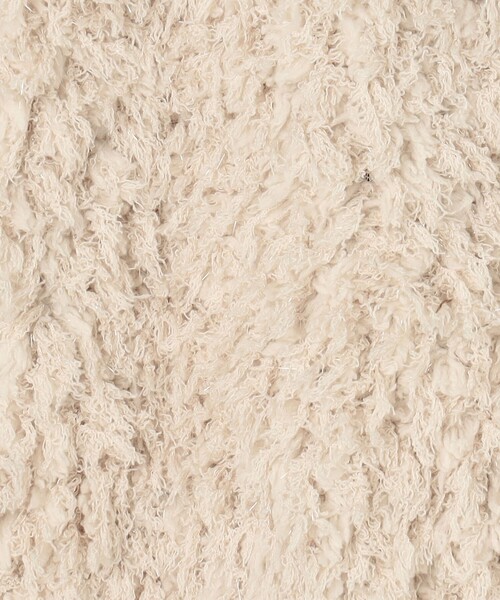 fredy couleur（フレディクルール）の「フェザー2WAYベスト（Tシャツ/カットソー・レディース・ベージュ/ブラック・38）」の14枚目の写真