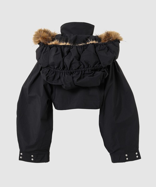 GANNI（ガニー）の「Ripstop Tri-Layer Cropped Jacket（その他アウター・レディース・その他・S/XS）」の2枚目の写真