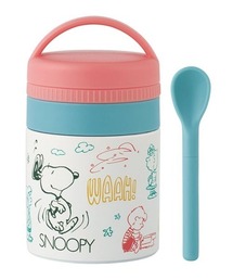 SNOOPY(スヌーピー)のスヌーピー 抗菌 保温保冷プチステンレスポット スプーン付 SNOOPY オーサム!! SK(お弁当箱)