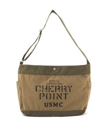 AVIREX | COATING CANVAS NEWSPAPER BAG "CHERRY POINT" / コーティング キャンバス ニュースペーパーバッグ チェリーポイント / AVIREX / アヴィレックス(ショルダーバッグ)